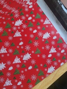 50 Pcs Holiday Red Decorative Poly Mailers